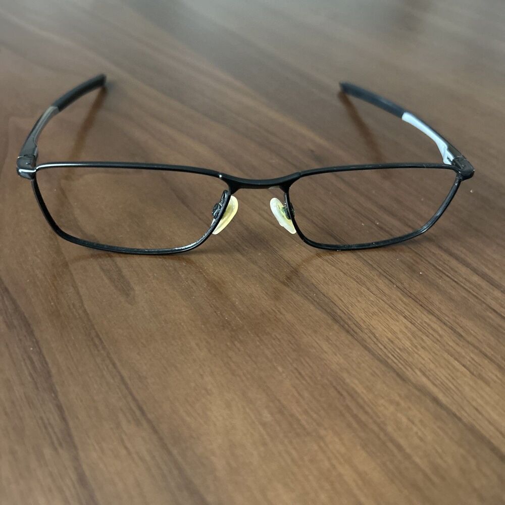 Oakley OX32117 Eyeglasses Frames Only Size 54/17  Black Satin Used